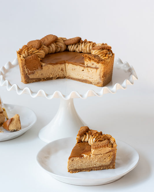 No Bake Biscoff Cheesecake