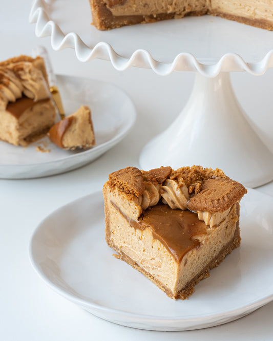 No Bake Biscoff Cheesecake
