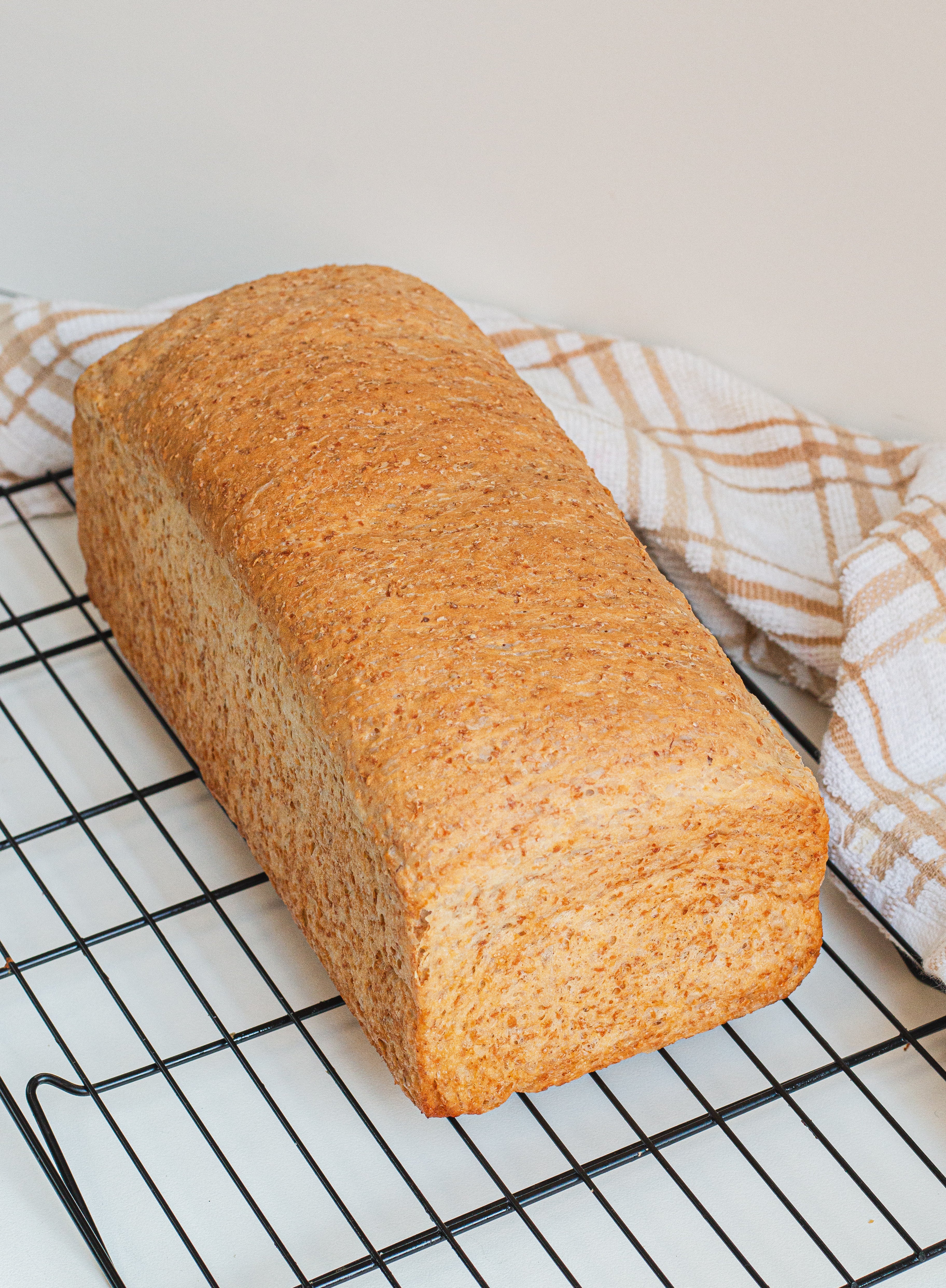 Brown bakery style bread