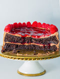 Eggless chocolate cake