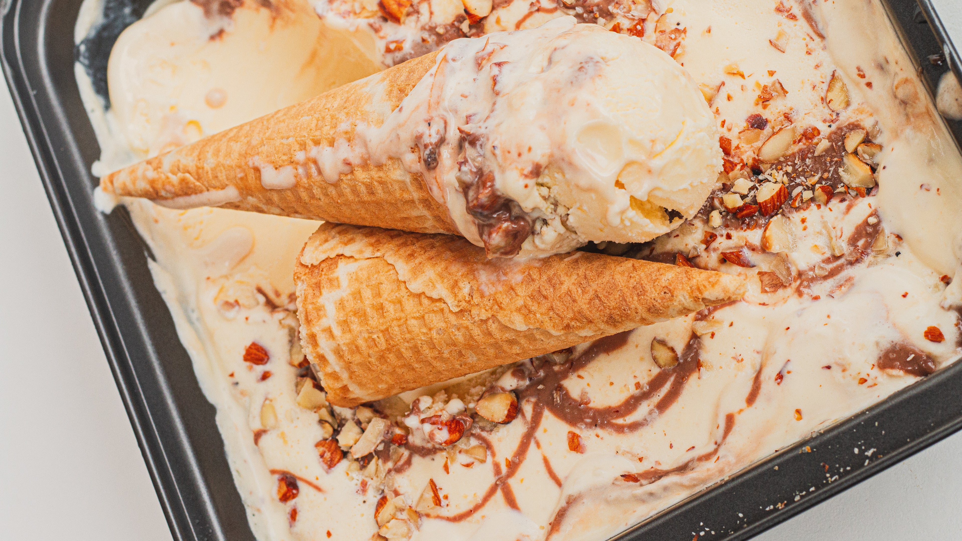 Tin roof inspired ice cream