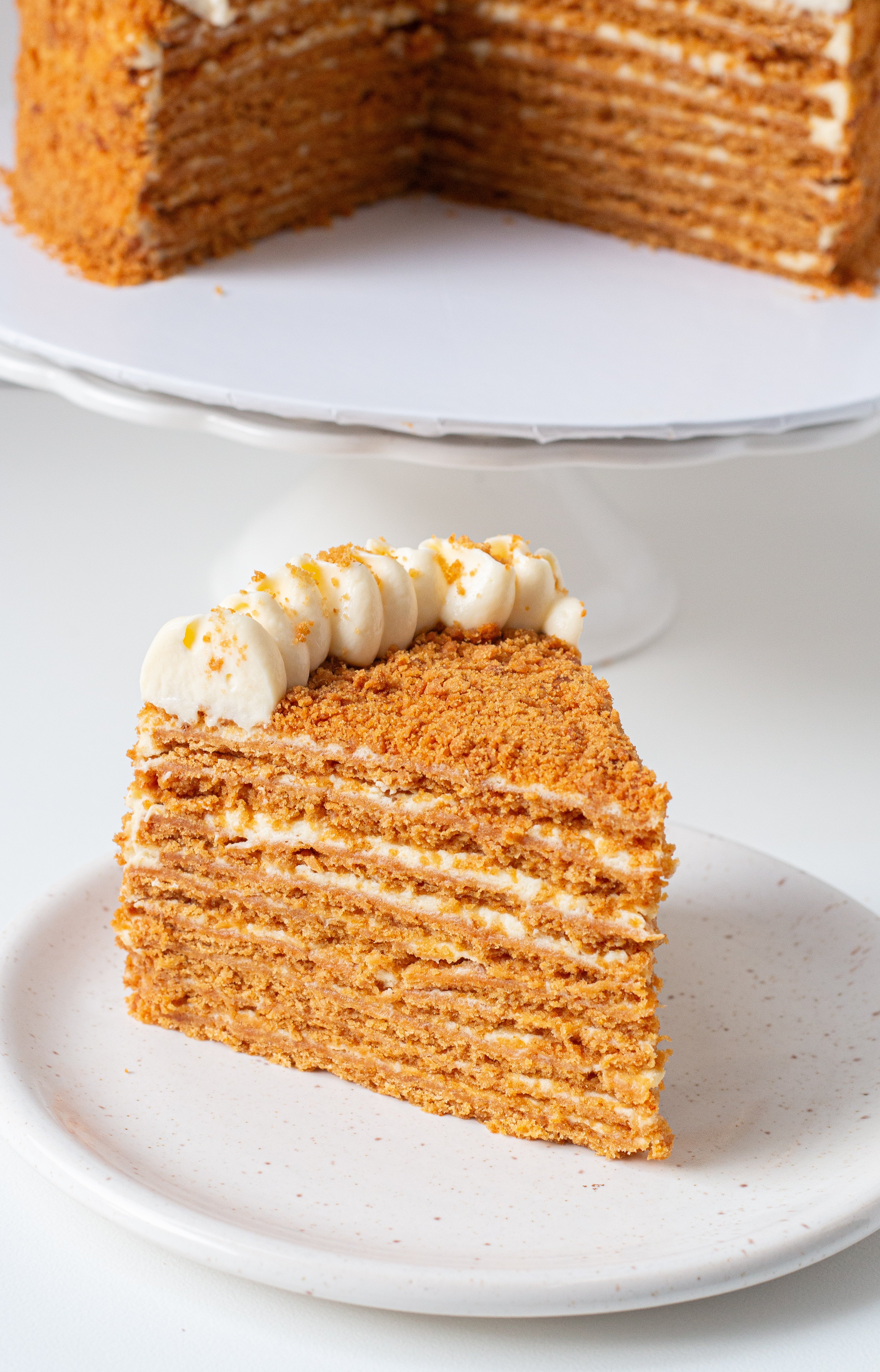 Russian honey cake