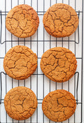 Crunchy ginger biscuits