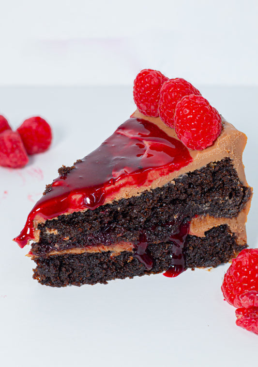 Eggless chocolate cake