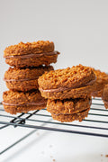 Crunchy oat biscuits