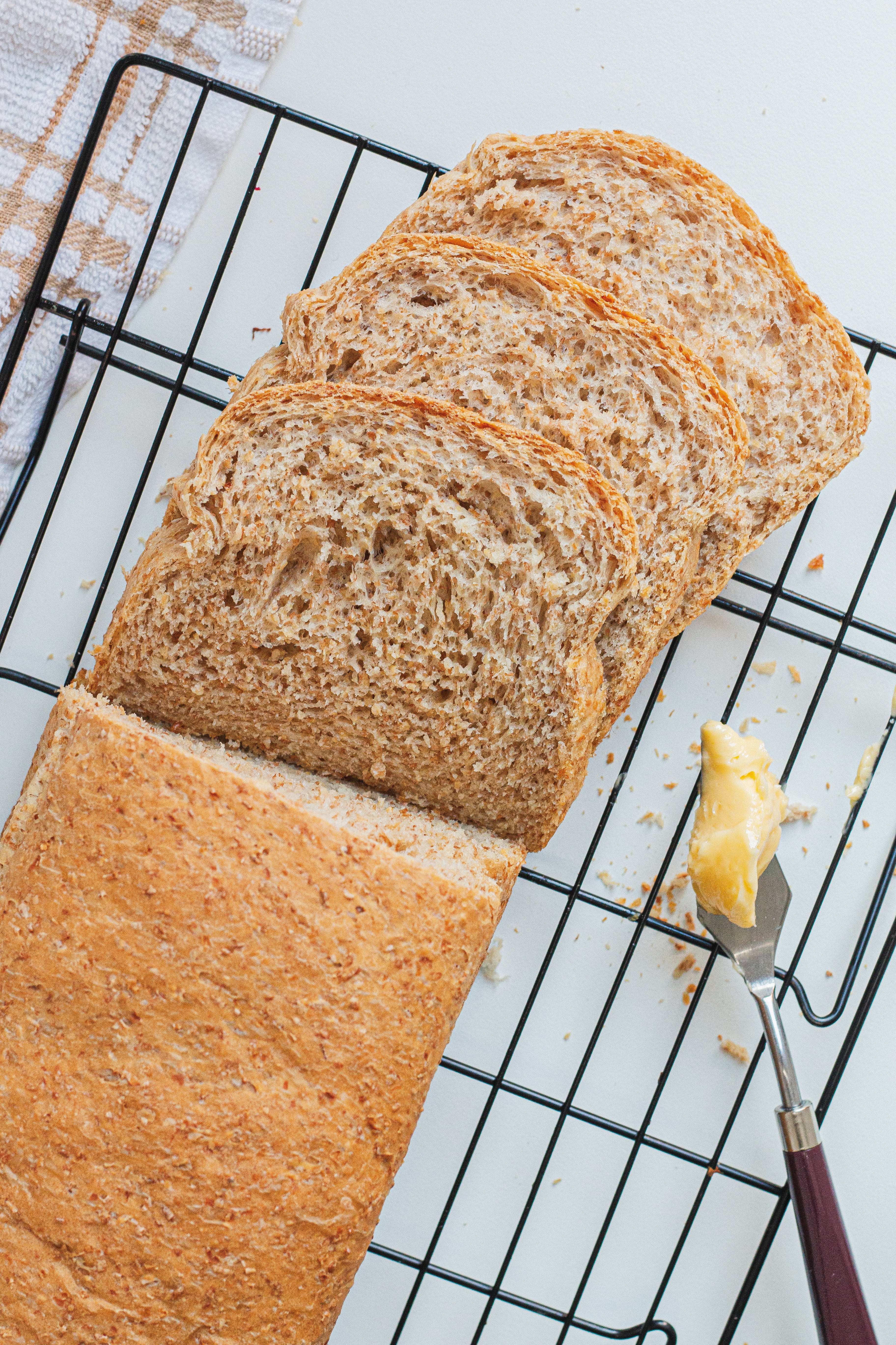 Brown bakery style bread