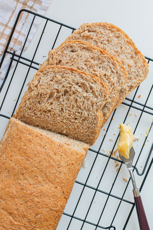 Brown bakery style bread
