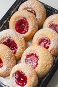Jam drops.