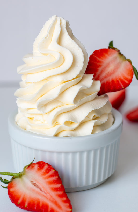 Cream cheese whipped cream