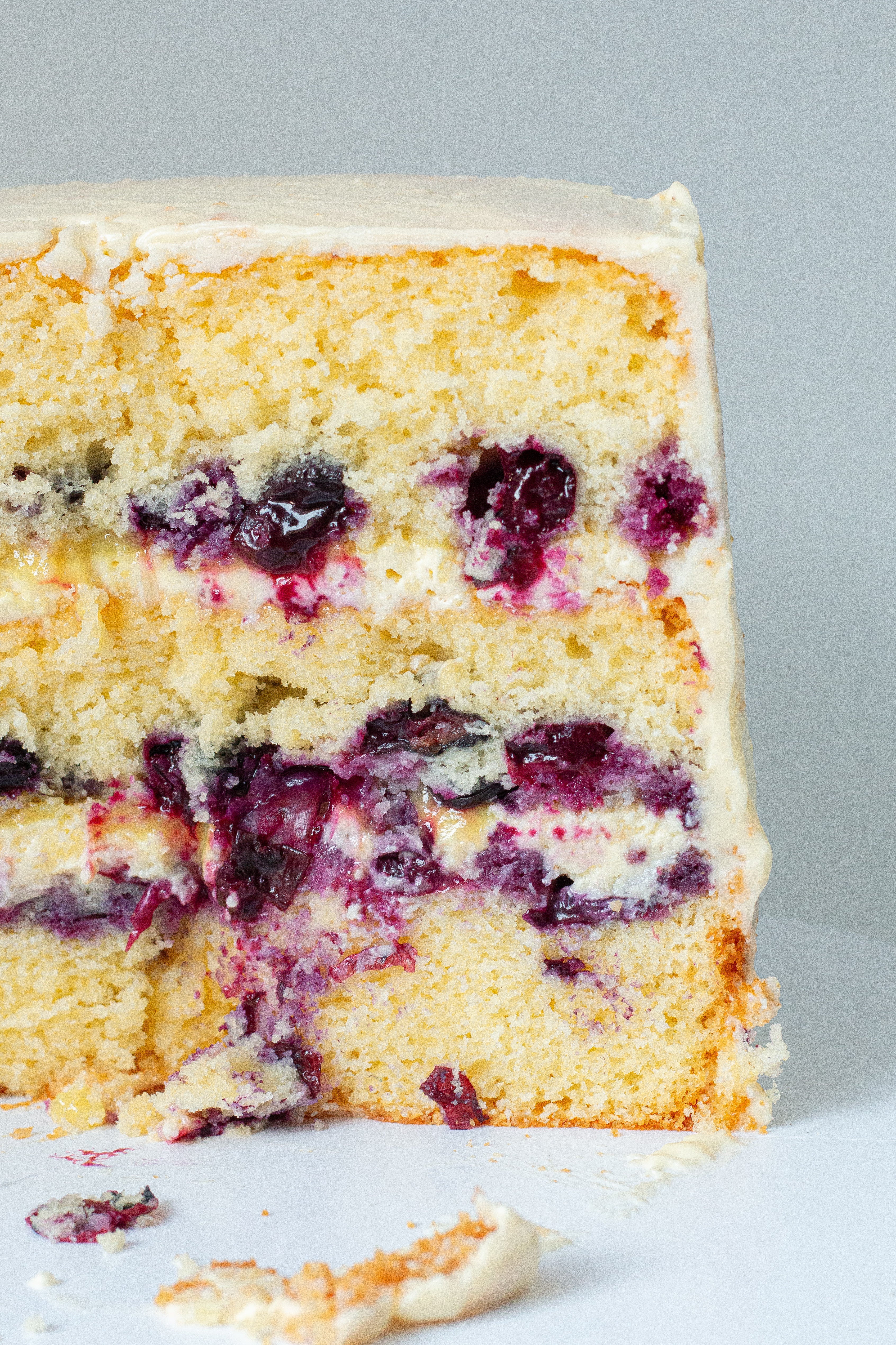 Lemon Blueberry cake