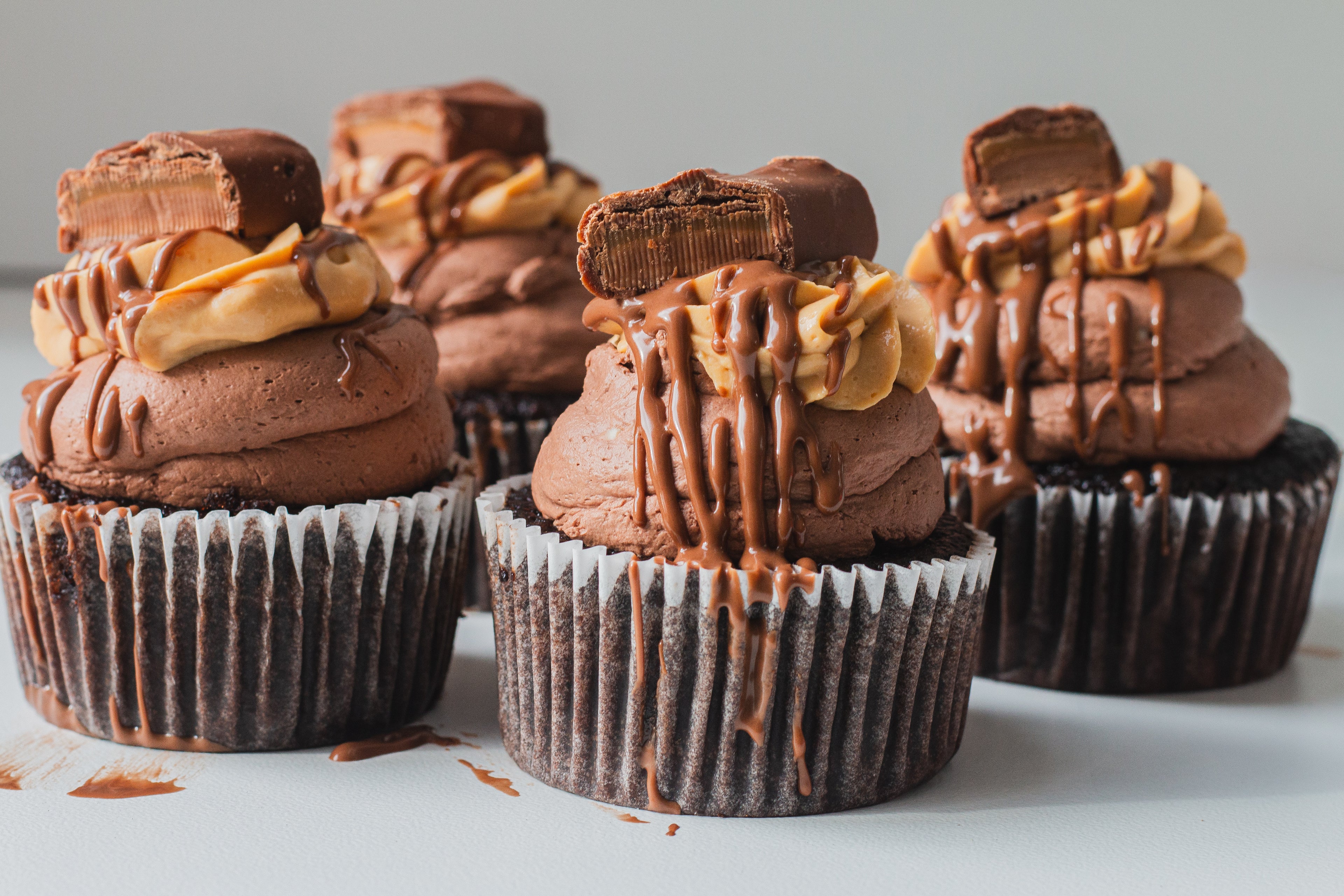 Decadent choc cupcakes