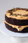 Choc peppermint crisp cake