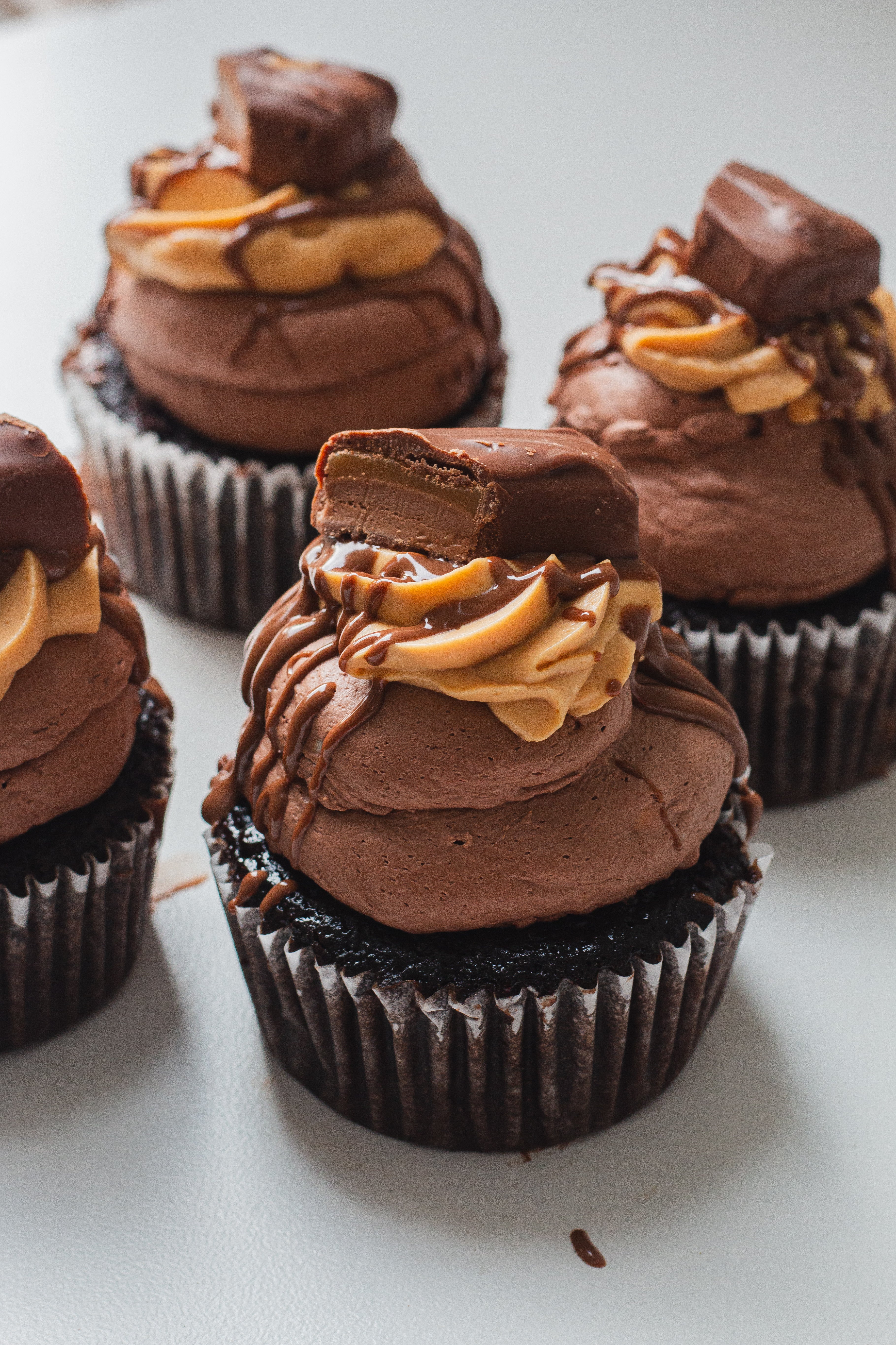 Decadent choc cupcakes