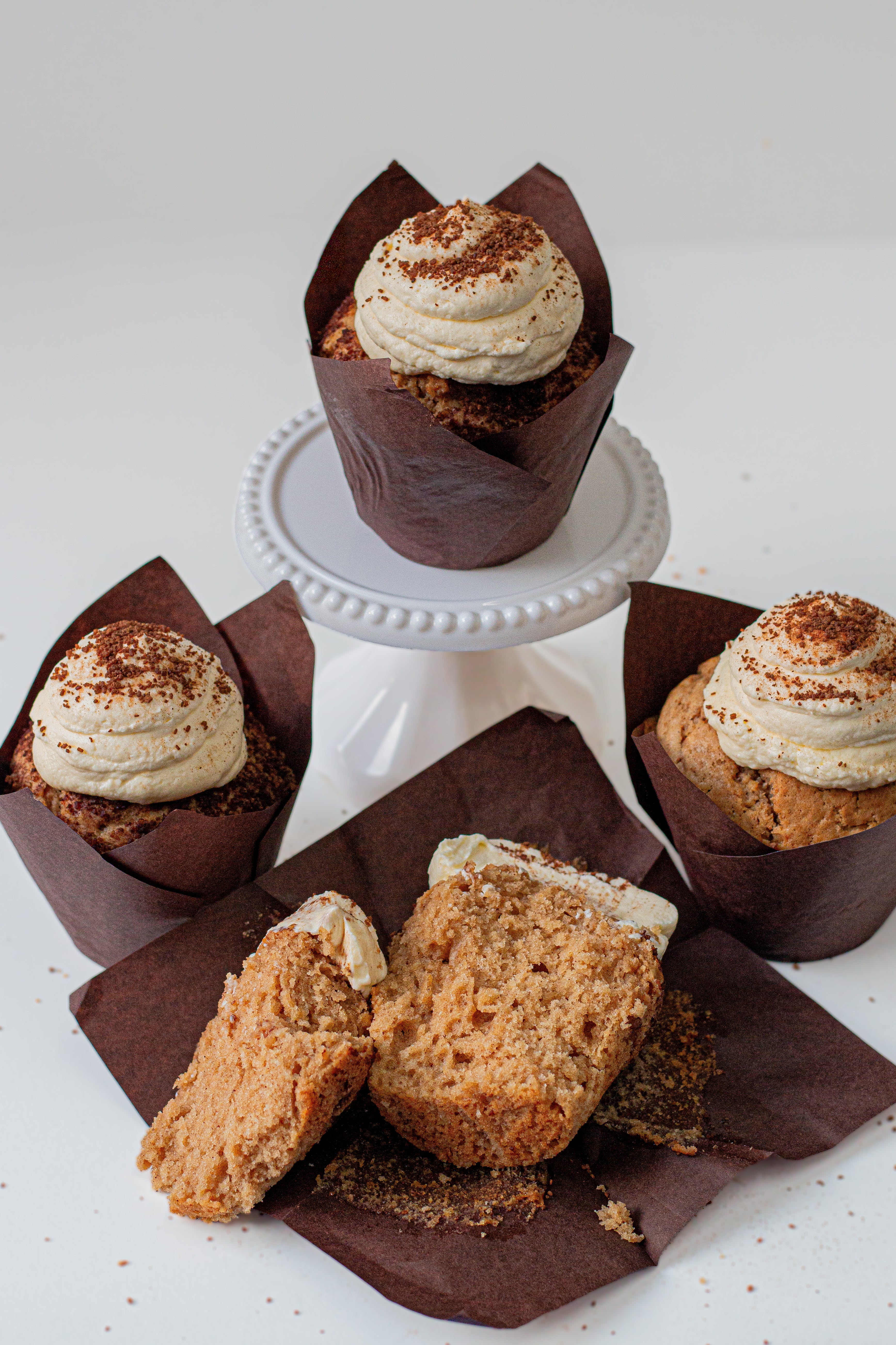 Cinnamon roll muffin