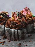 Rocky road cupcakes